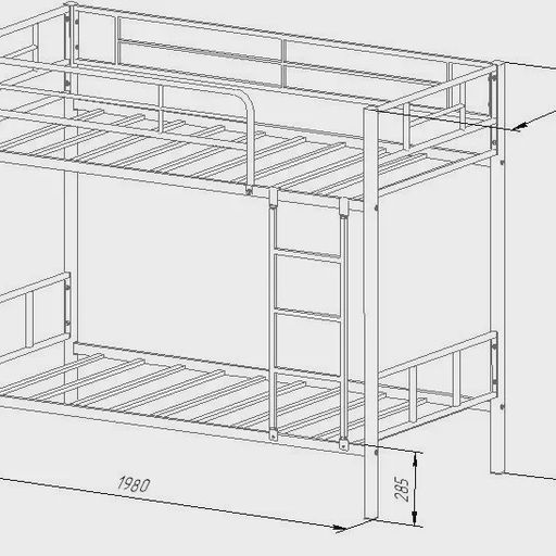 Двухъярусная кровать «Севилья 2.01»
